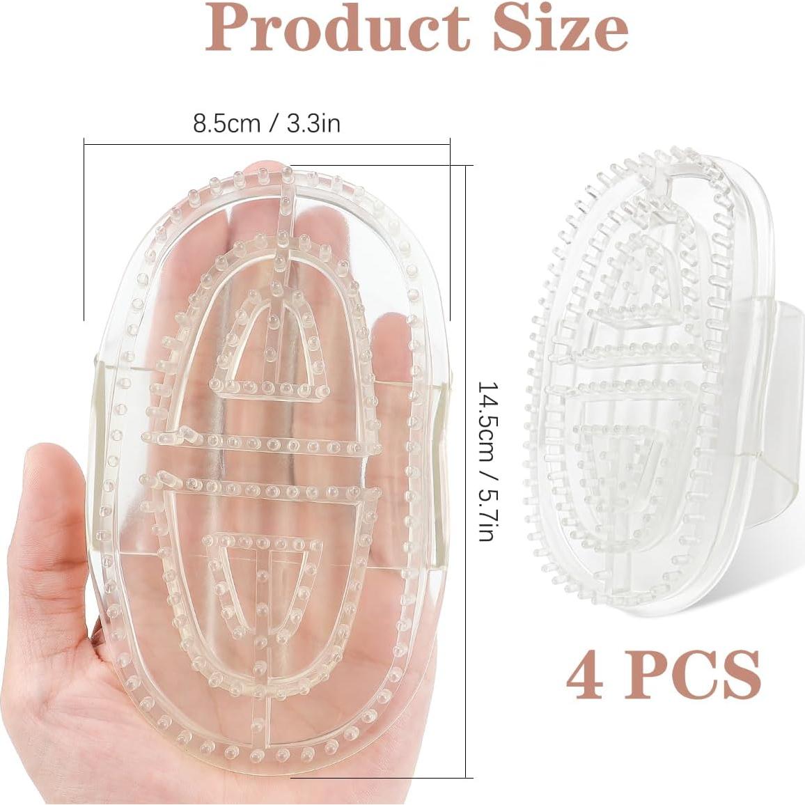 Set de 4 Cepillos de Masaje Corporal ZJIVQO - Alivio de Fatiga