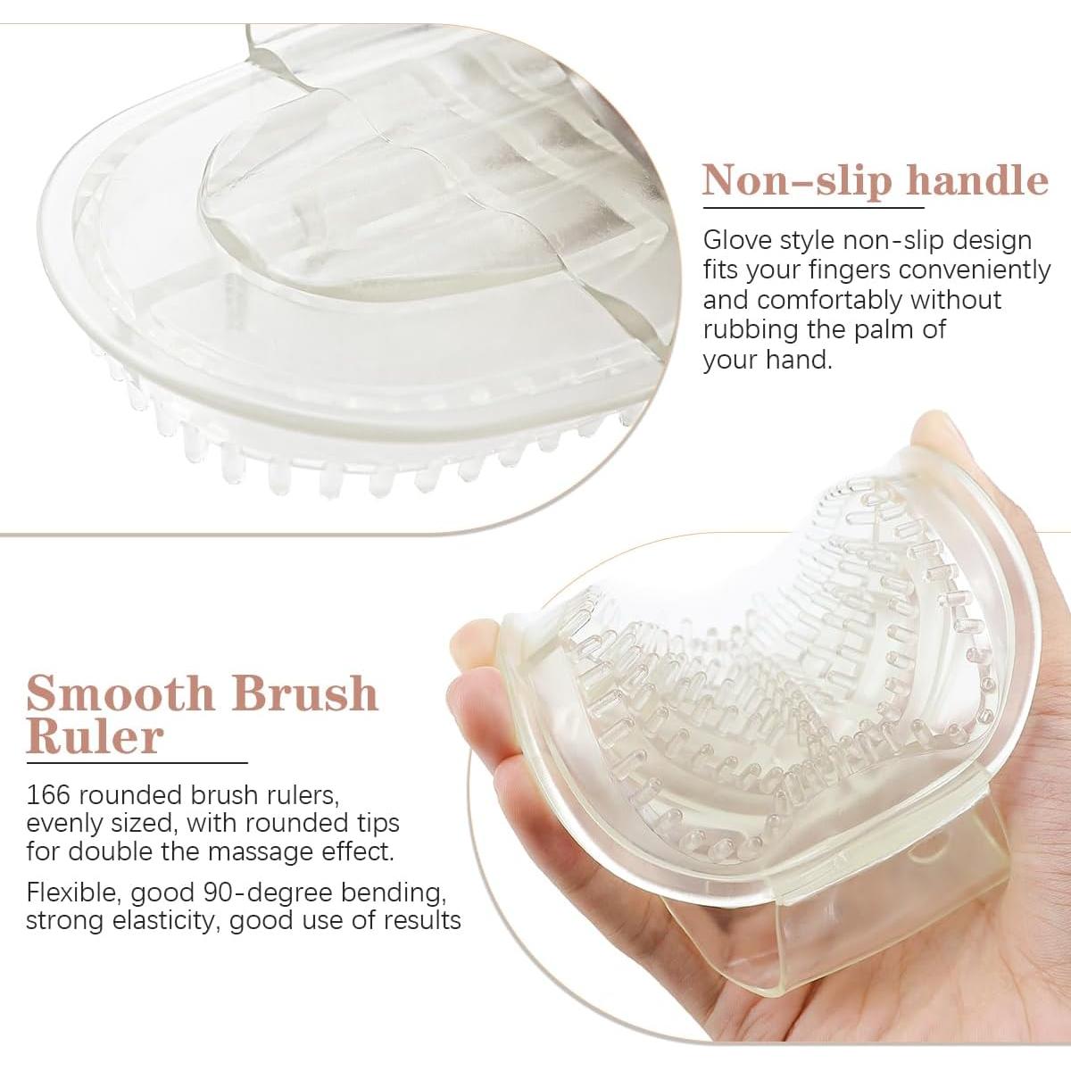 Set de 4 Cepillos de Masaje Corporal ZJIVQO - Alivio de Fatiga