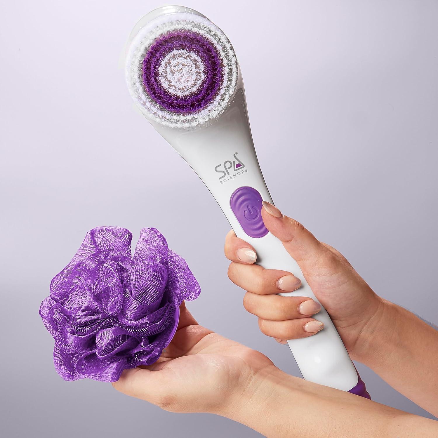 Cepillo de Ducha Spa Sciences NERA 3 en 1 - Exfoliación y Masaje