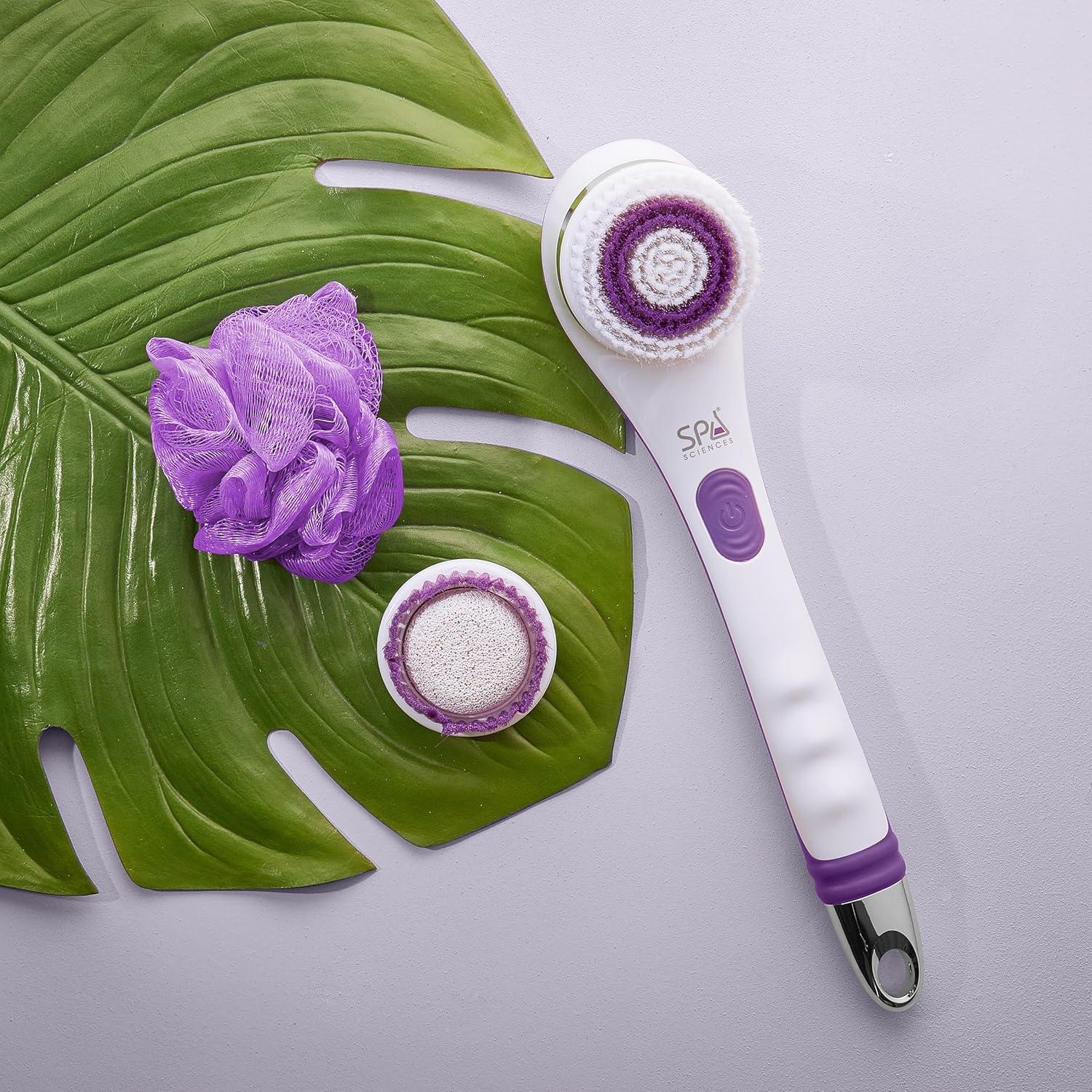 Cepillo de Ducha Spa Sciences NERA 3 en 1 - Exfoliación y Masaje