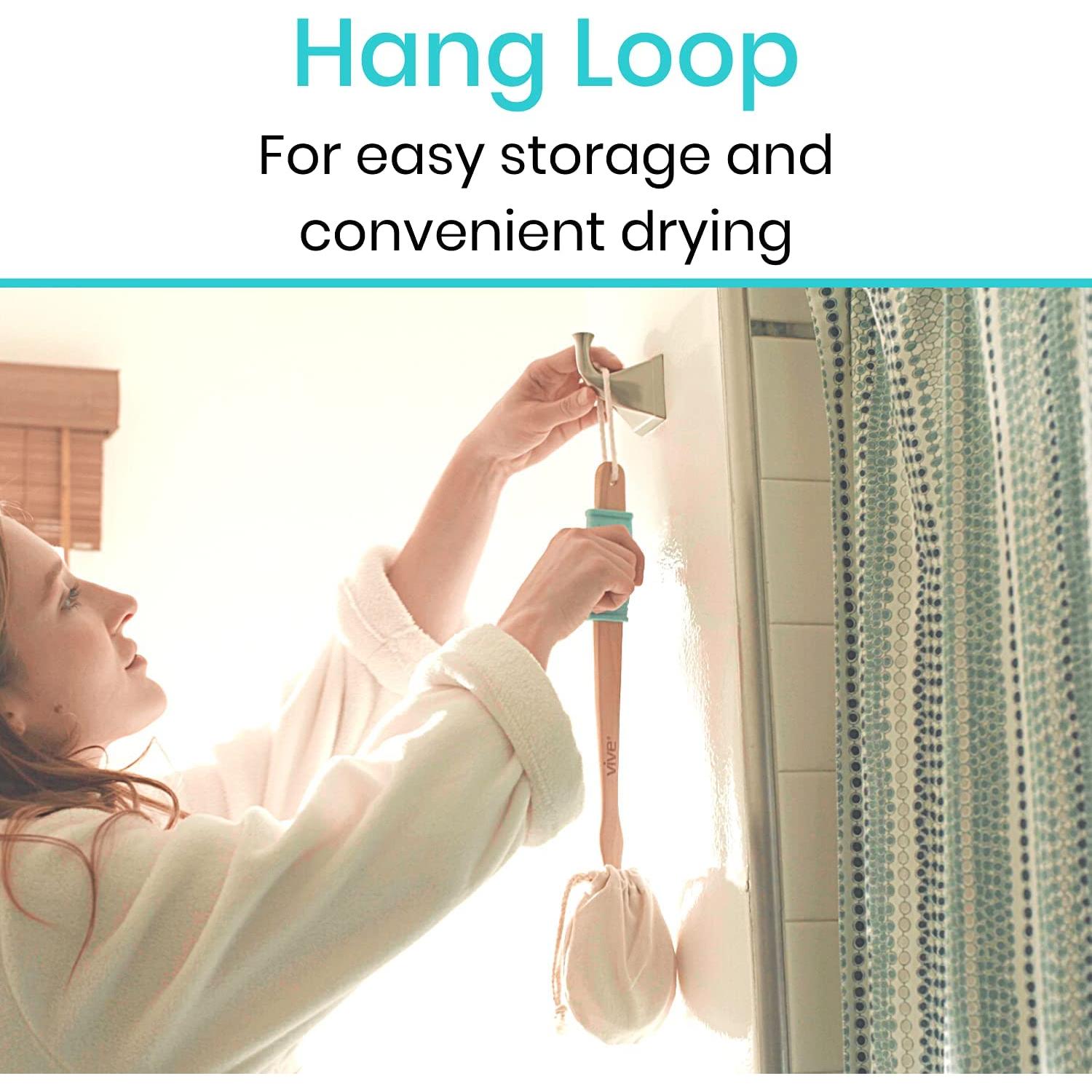 Aplicador de Loción Vive para Espalda y Pies 44.5 cm - Mango Largo Antideslizante