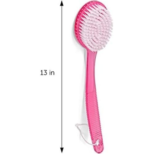 Cepillo de Baño DecorRack Verde con Mango Largo 25.4 cm