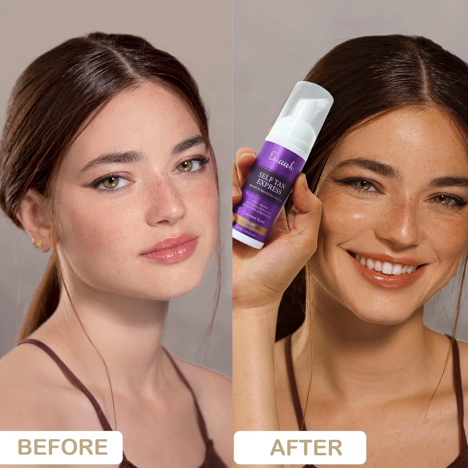 Brocha Kabuki para Bronceado Corporal EOICCEOH - 56.7 g