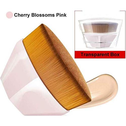 Brocha de Maquillaje Profesional Kabuki BSJ ASNI Rosa 2PCS