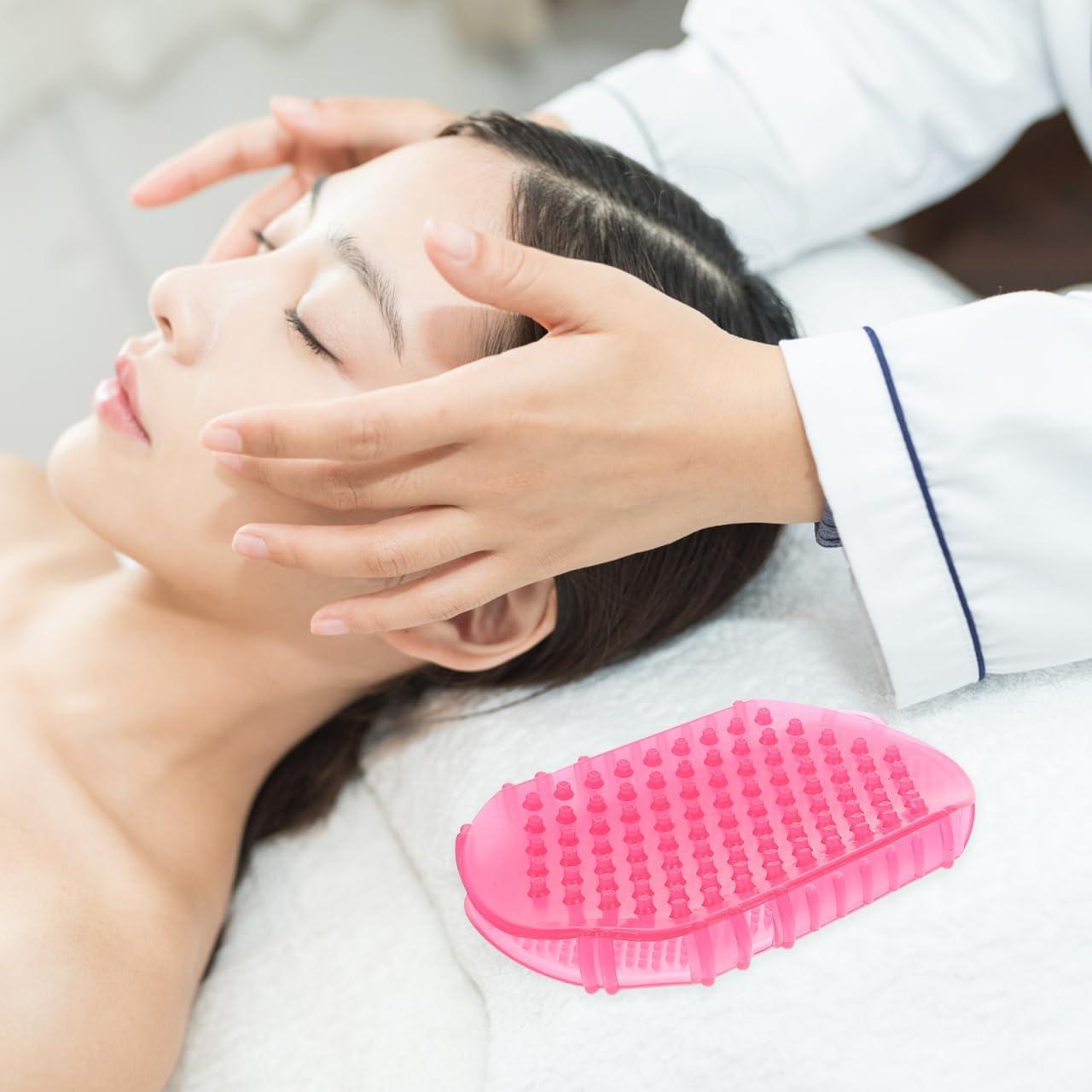 Guantes de Masaje de Silicona Healifty 2 Pcs Exfoliantes PVC