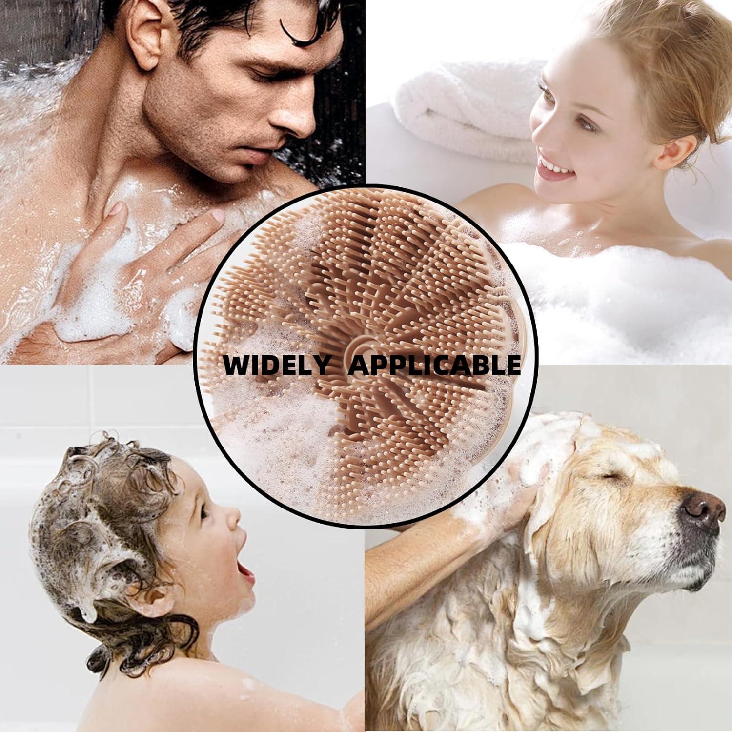 Esponja de Cuerpo de Silicona OsiKin con Mango Antideslizante