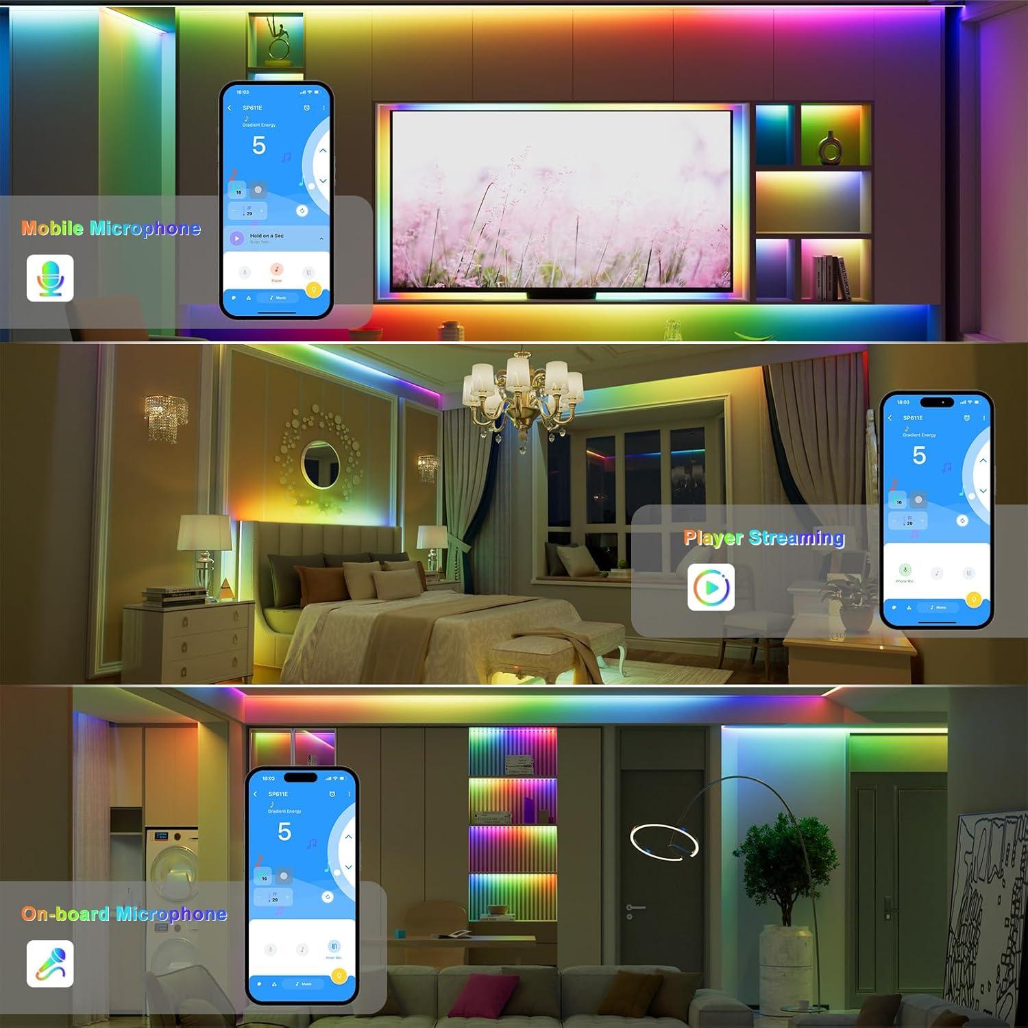 Tira LED PAUTIX RGB Smart IC COB 10m Direccionable Multicolor