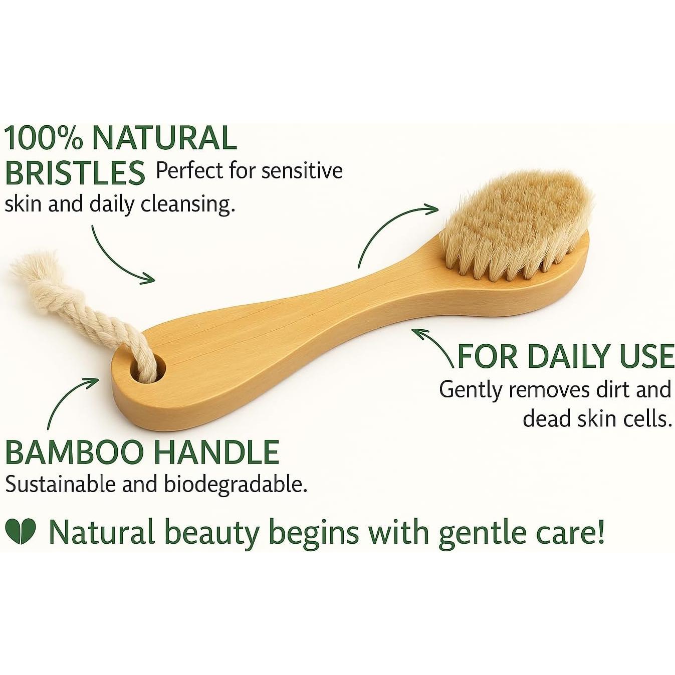 Set de Cuidado Personal Ecológico MarNature - 7 Piezas de Bambú