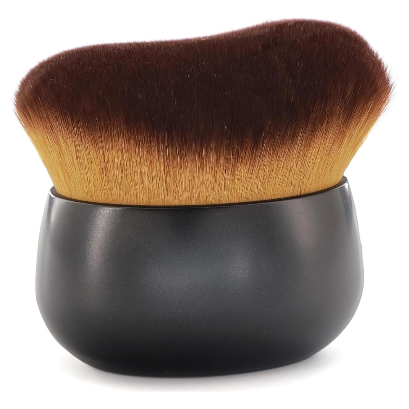 Brocha de Cuerpo DRIPOO Kabuki 80mm para Autobronceador - Negro