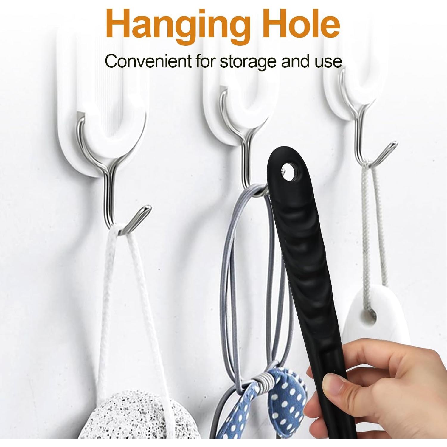 Paquete de 2 cepillos de silicona LIOUCBD para la espalda 38 cm