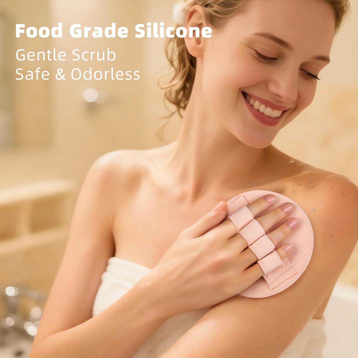 Kit de Esponjas de Baño HIFEASTS - 3 Piezas Exfoliantes