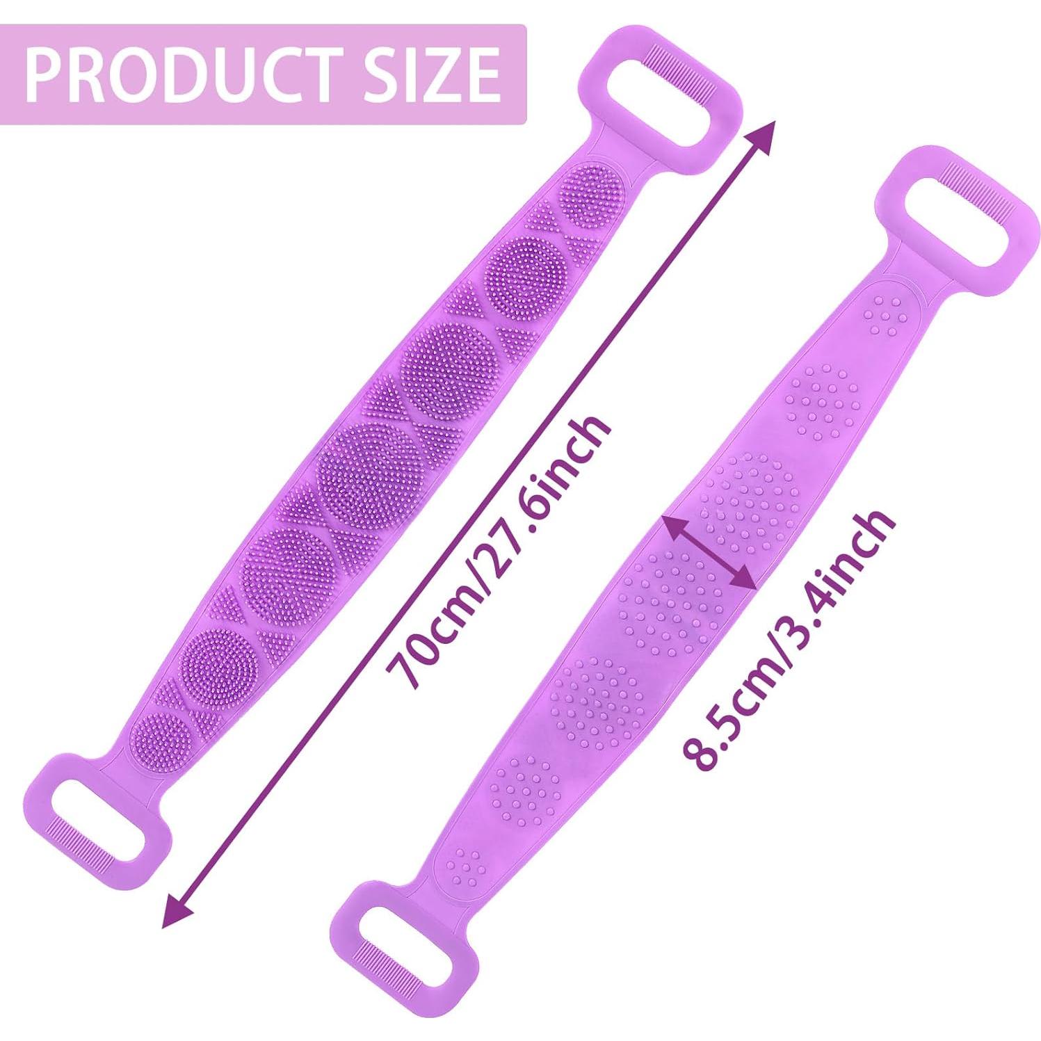 Exfoliador de Espalda de Silicona FEBSNOW 2 Pcs 70 cm