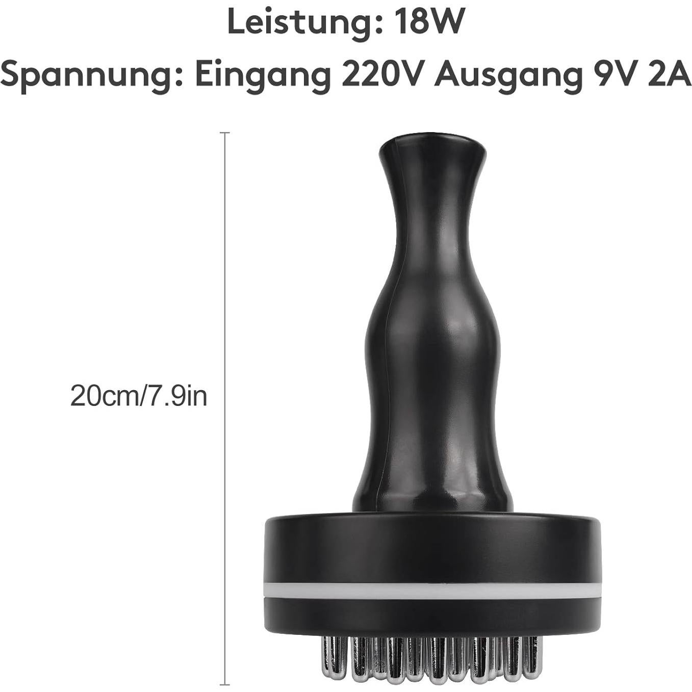 Cepillo Meridian Eléctrico de Masaje y Calor WAONIQ AB-S15