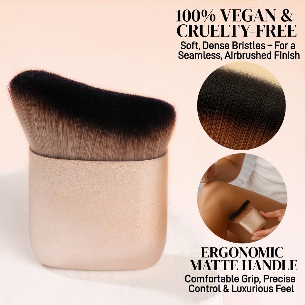 Brocha Kabuki Profesional para Autobronceador Shiichen 7cm