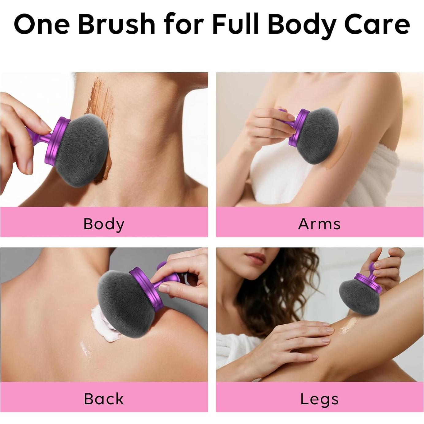 Brocha Kabuki Extra Grande Iooyt 9.14 cm para Maquillaje