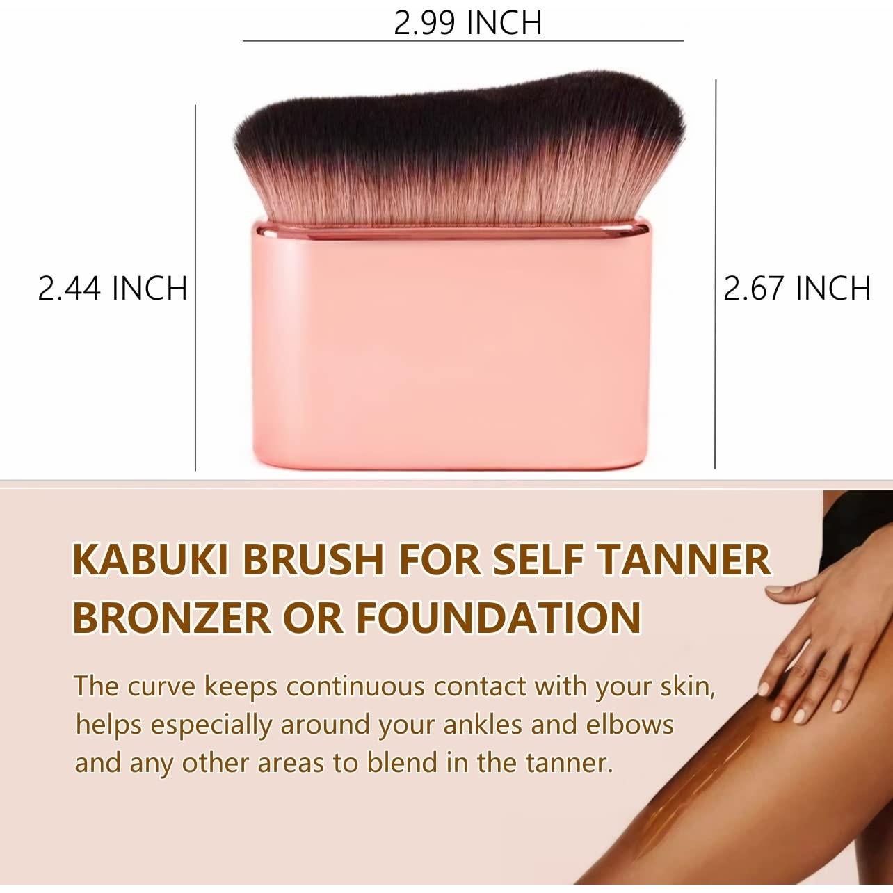 Brocha Kabuki para Autobronceador Soushop - Oro Rosa