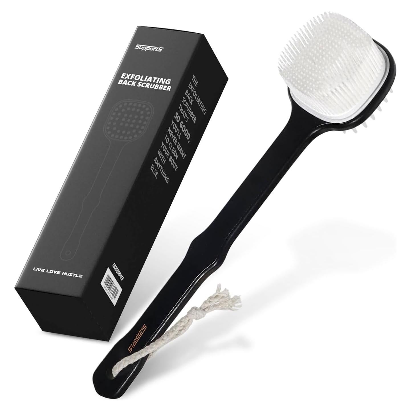 Exfoliador de Cuerpo de Silicona SupportS Doble Cara 30.48 cm