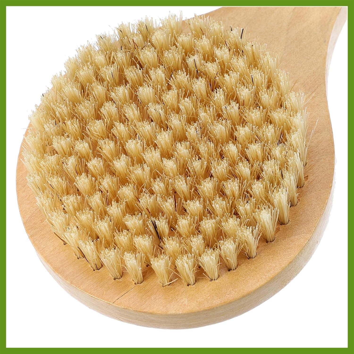 Cepillo de Baño Exfoliador GLIDESMOOTH de Madera 20 cm