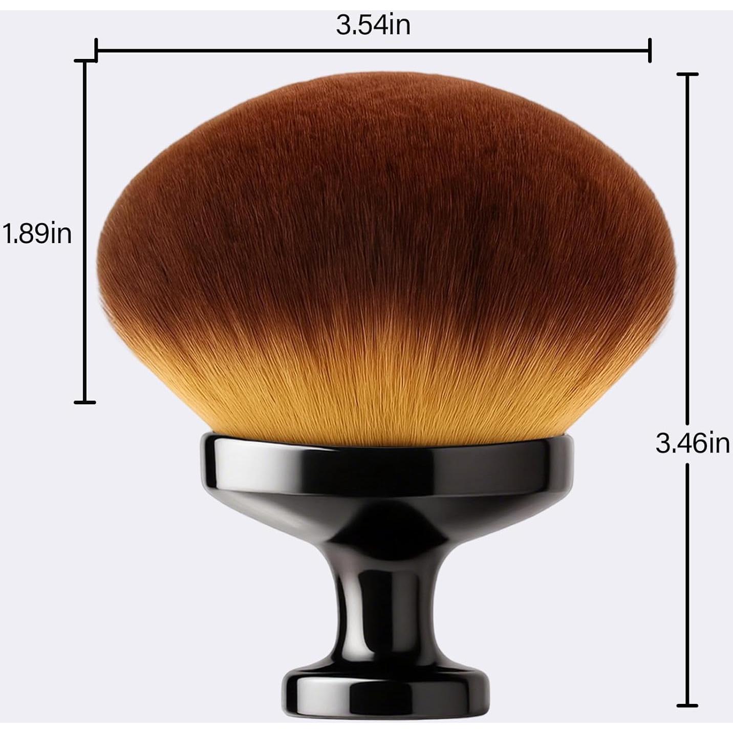 Brocha Kabuki Vegana EOICCEOH para Maquillaje Facial 9.27cm