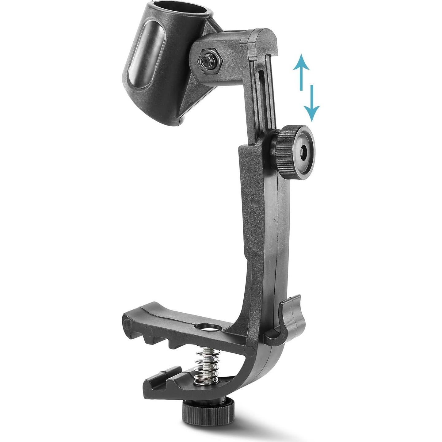 Abrazaderas de Micrófono Ajustables Nu-Drum para Batería - Paquete de 2