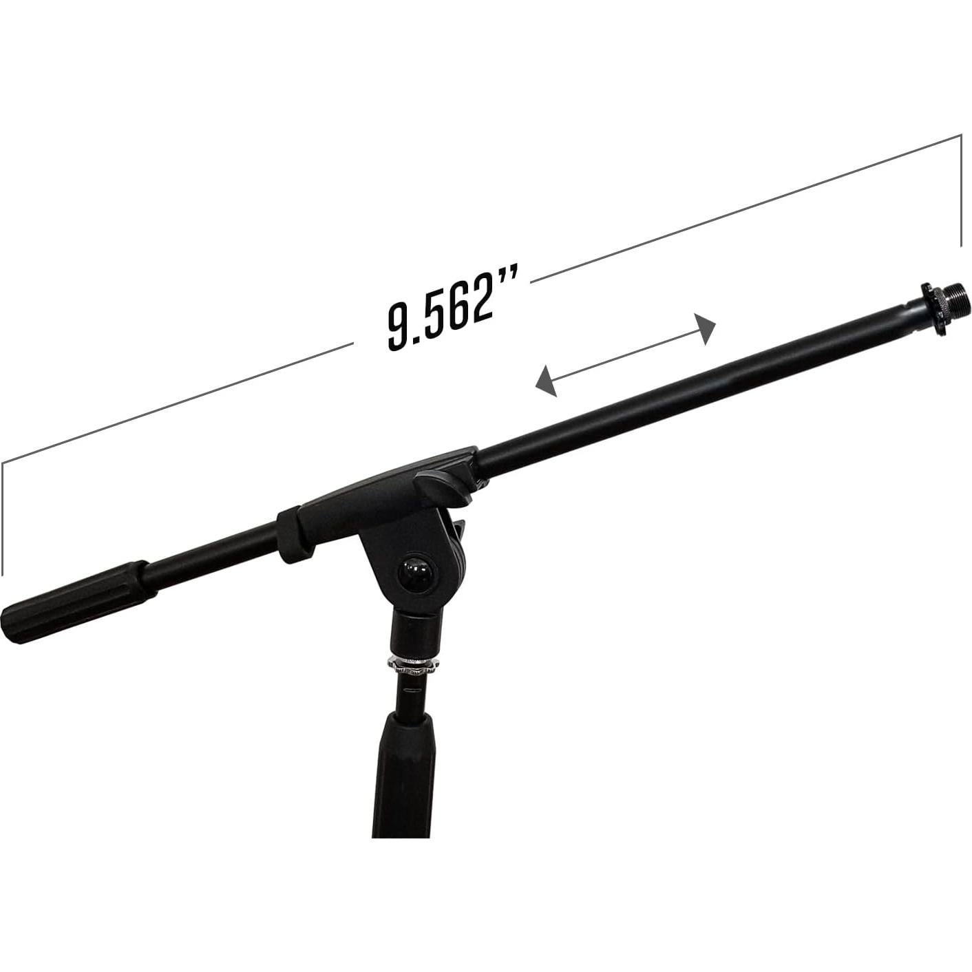 Soporte de Micrófono Corto AxcessAbles MS-101L con Brazo Boom