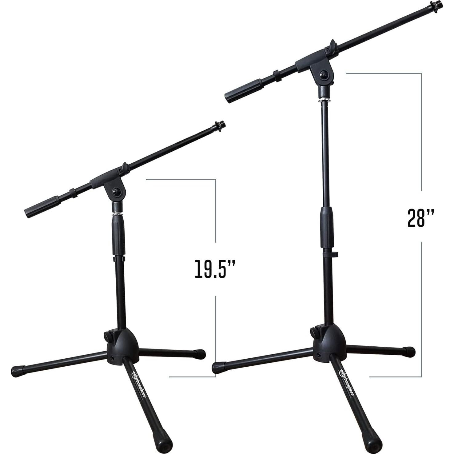 Soporte de Micrófono Corto AxcessAbles MS-101L con Brazo Boom