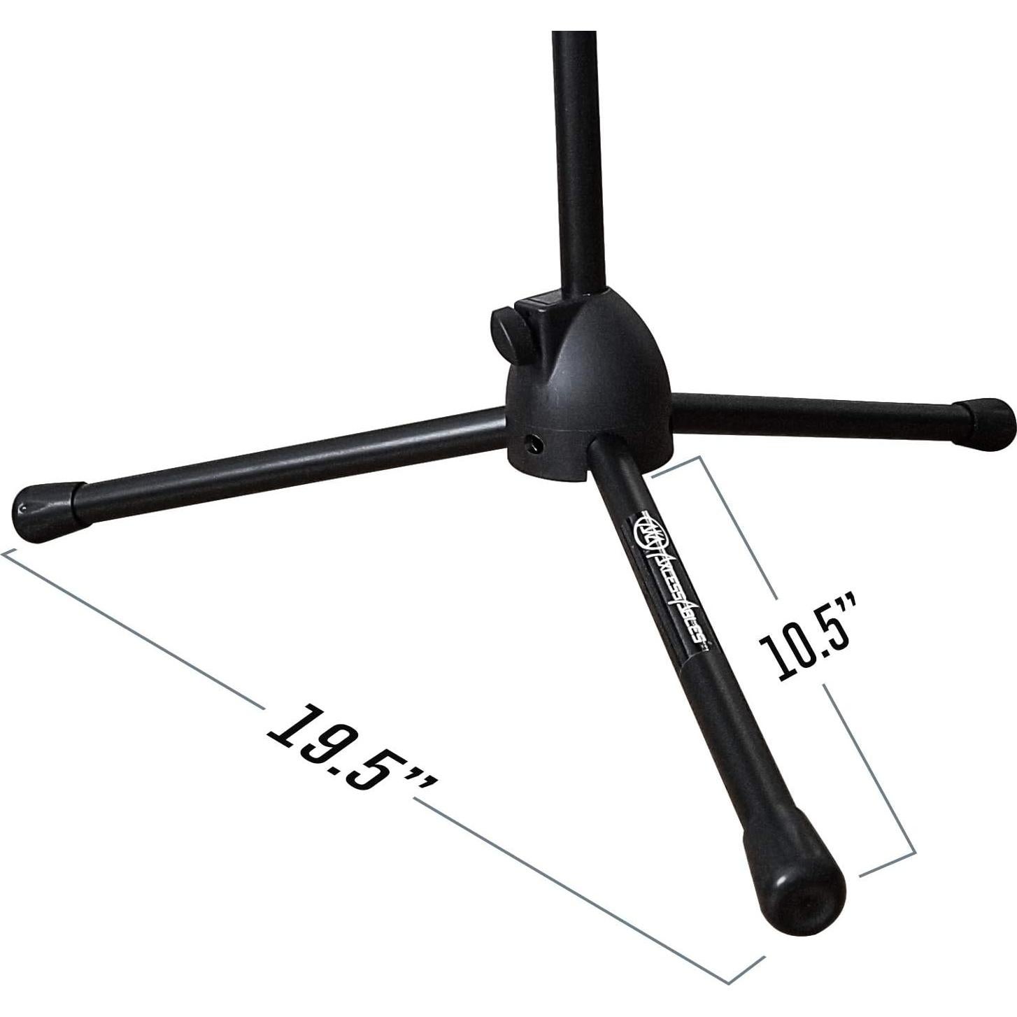 Soporte de Micrófono Corto AxcessAbles MS-101L con Brazo Boom