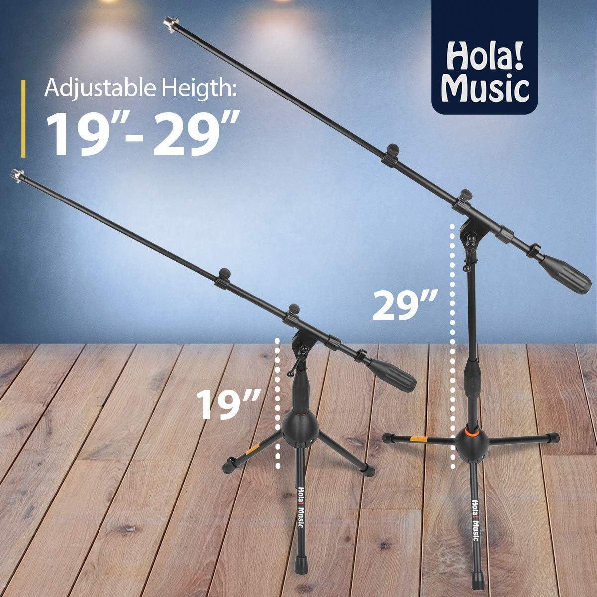 Soporte de Micrófono Ajustable Hola! Music Kick Stand