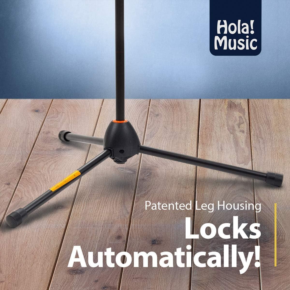 Soporte de Micrófono Ajustable Hola! Music Kick Stand