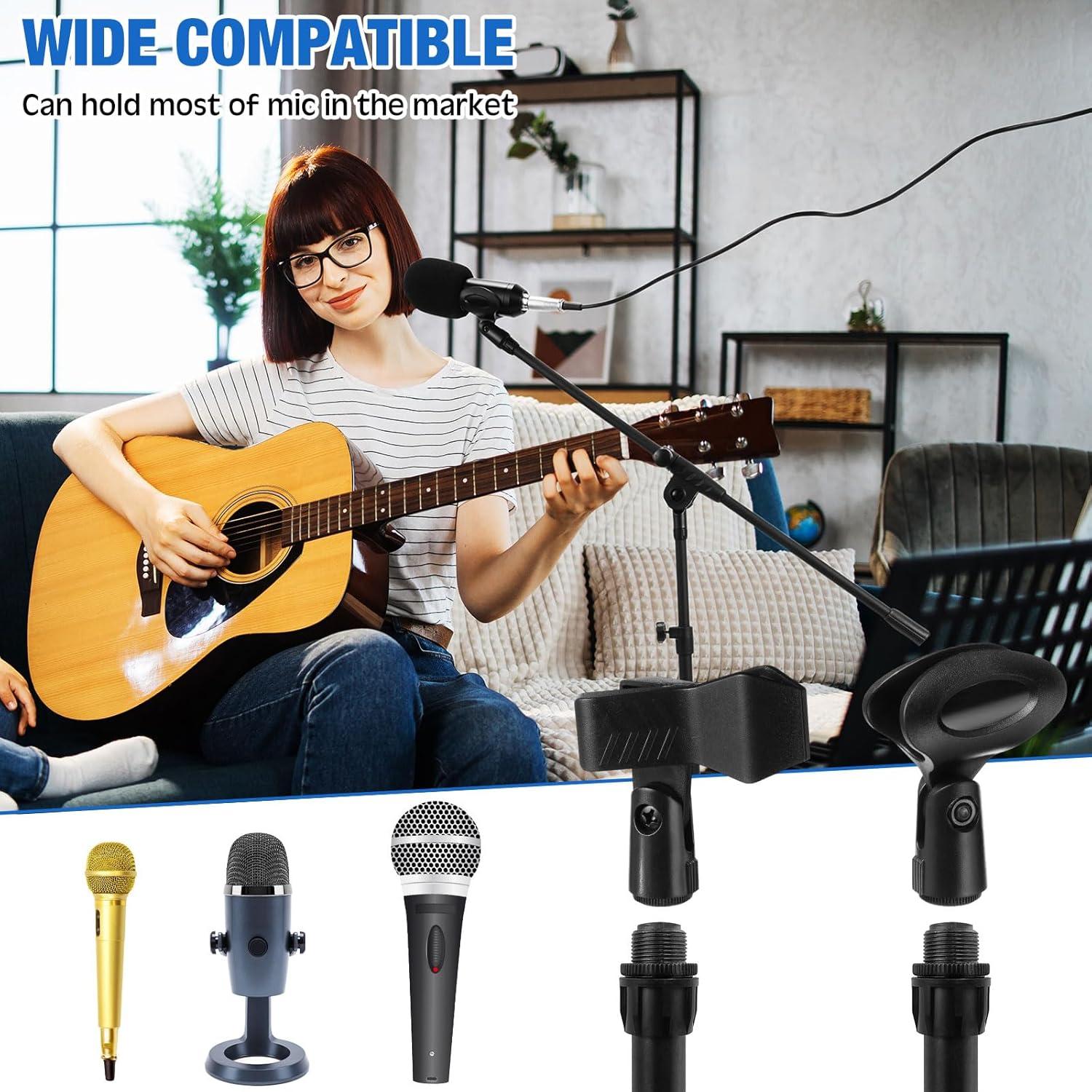 Soporte de Micrófono Trípode Ajustable 4 Pcs HAT-Relaxweex