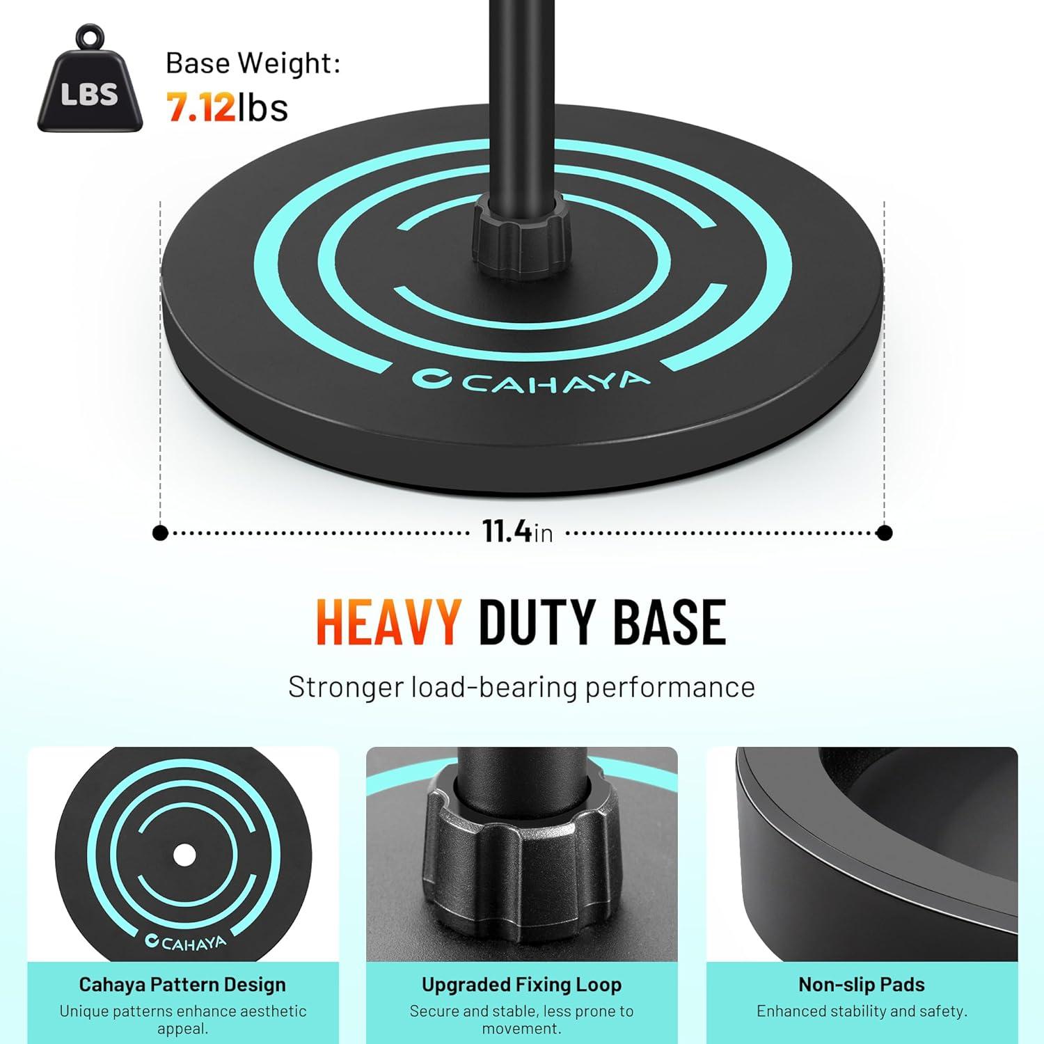Soporte de Micrófono CAHAYA de Piso Ajustable 50-64"