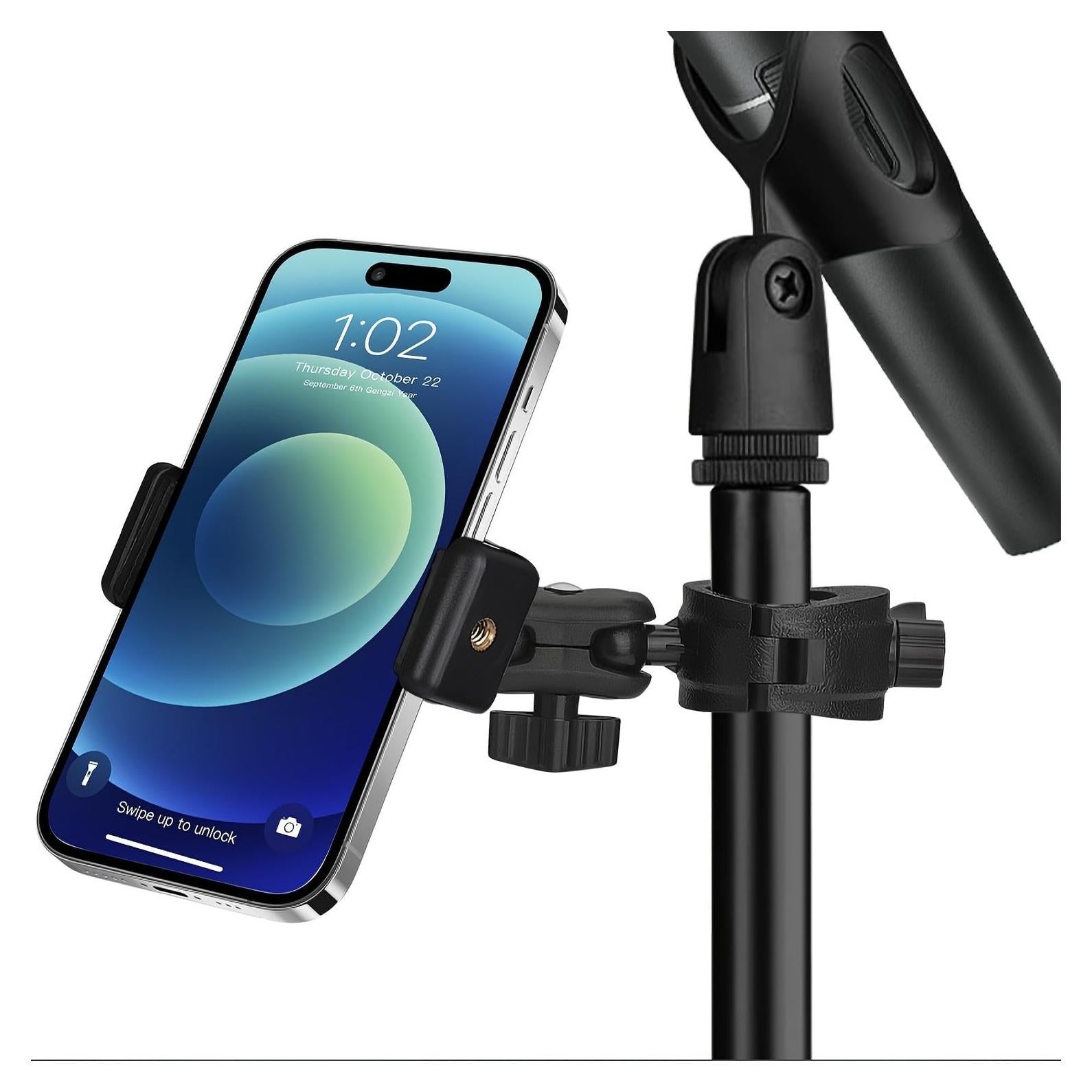 Soporte de Micrófono Ajustable para Teléfono Móvil S-1