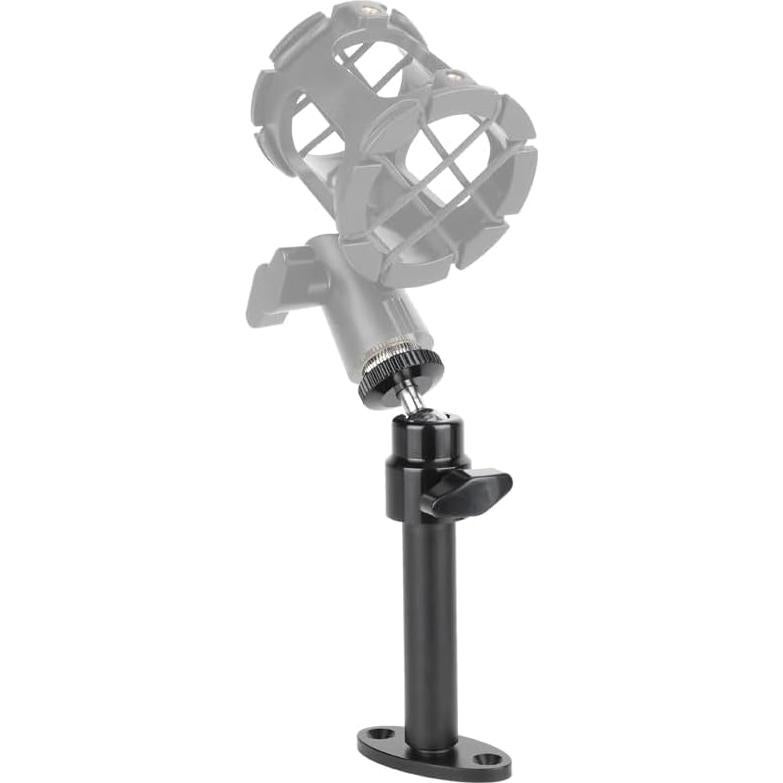 Soporte de Pared CAMVATE para Micrófono 5/8" a 1/4" - 2 Piezas