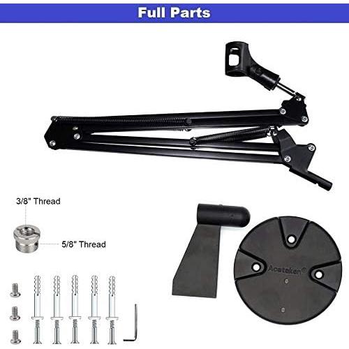 Soporte de Pared para Micrófono Blue Yeti Snowball 0.6 kg