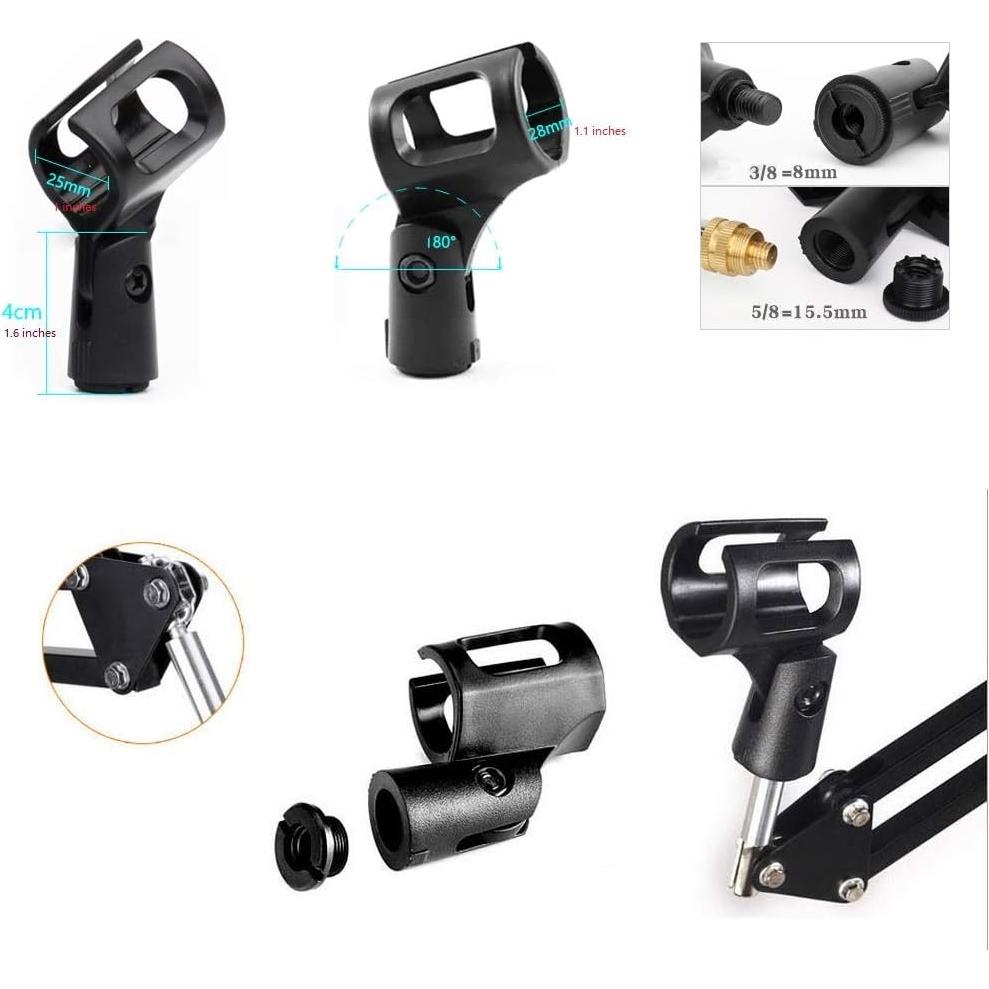 Soporte de Pared para Micrófono Blue Yeti Snowball 0.6 kg