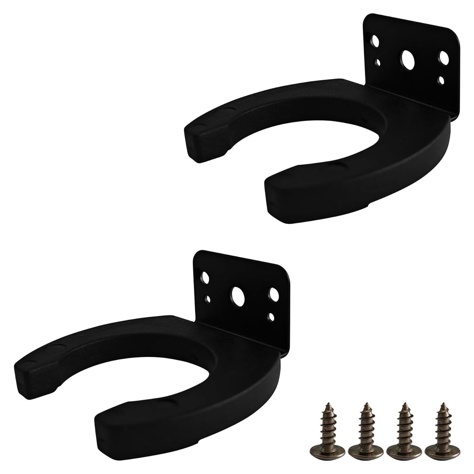 Soporte de Clip para Micrófono 2PCS Metal Negro 43mm ID