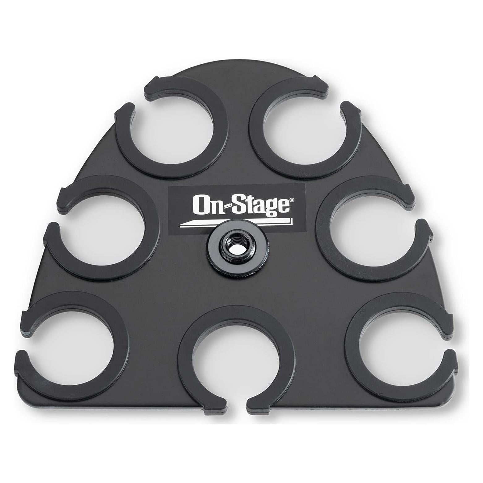 Soporte Multi-Mic MSA2700 On-Stage para 7 Micrófonos Mano