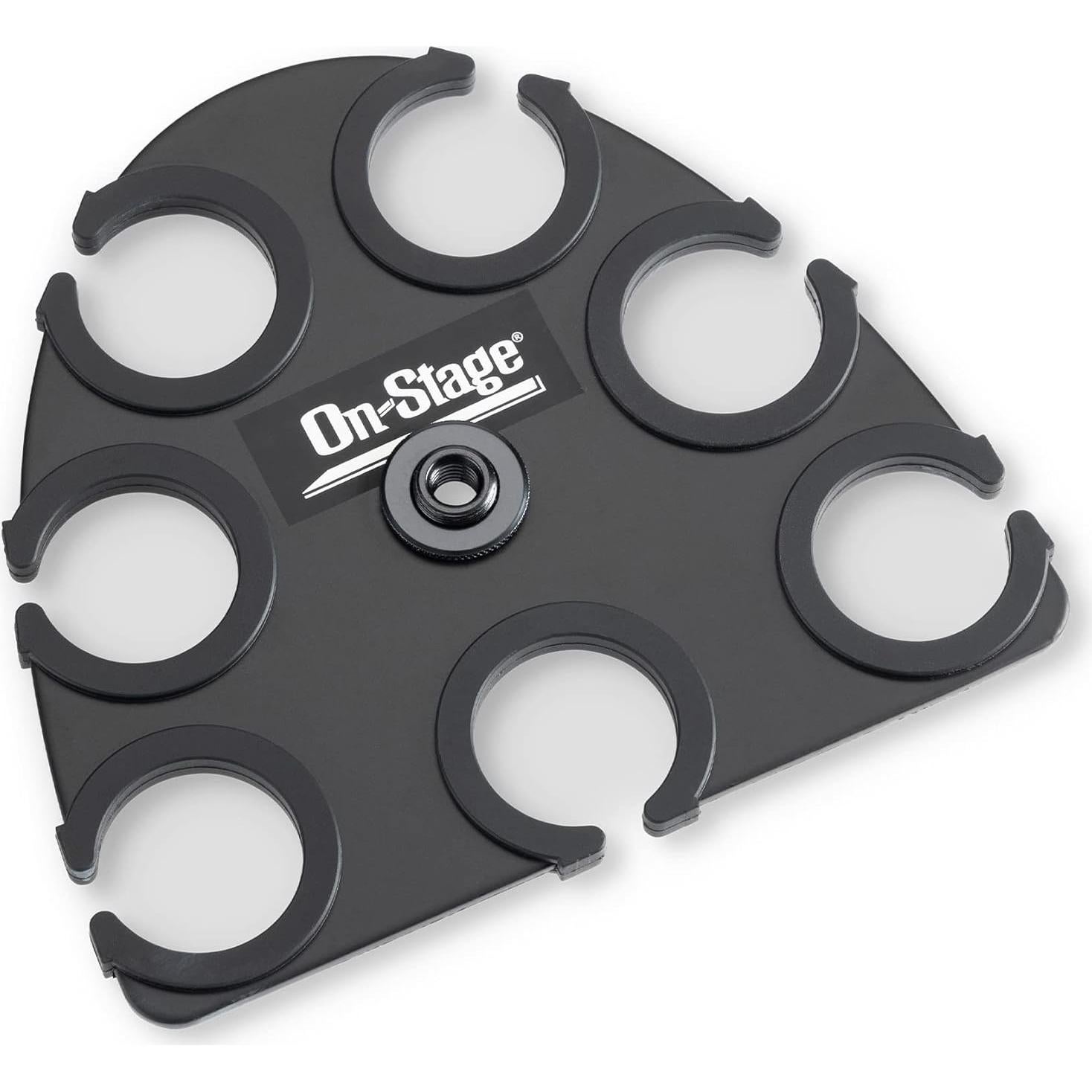 Soporte Multi-Mic MSA2700 On-Stage para 7 Micrófonos Mano