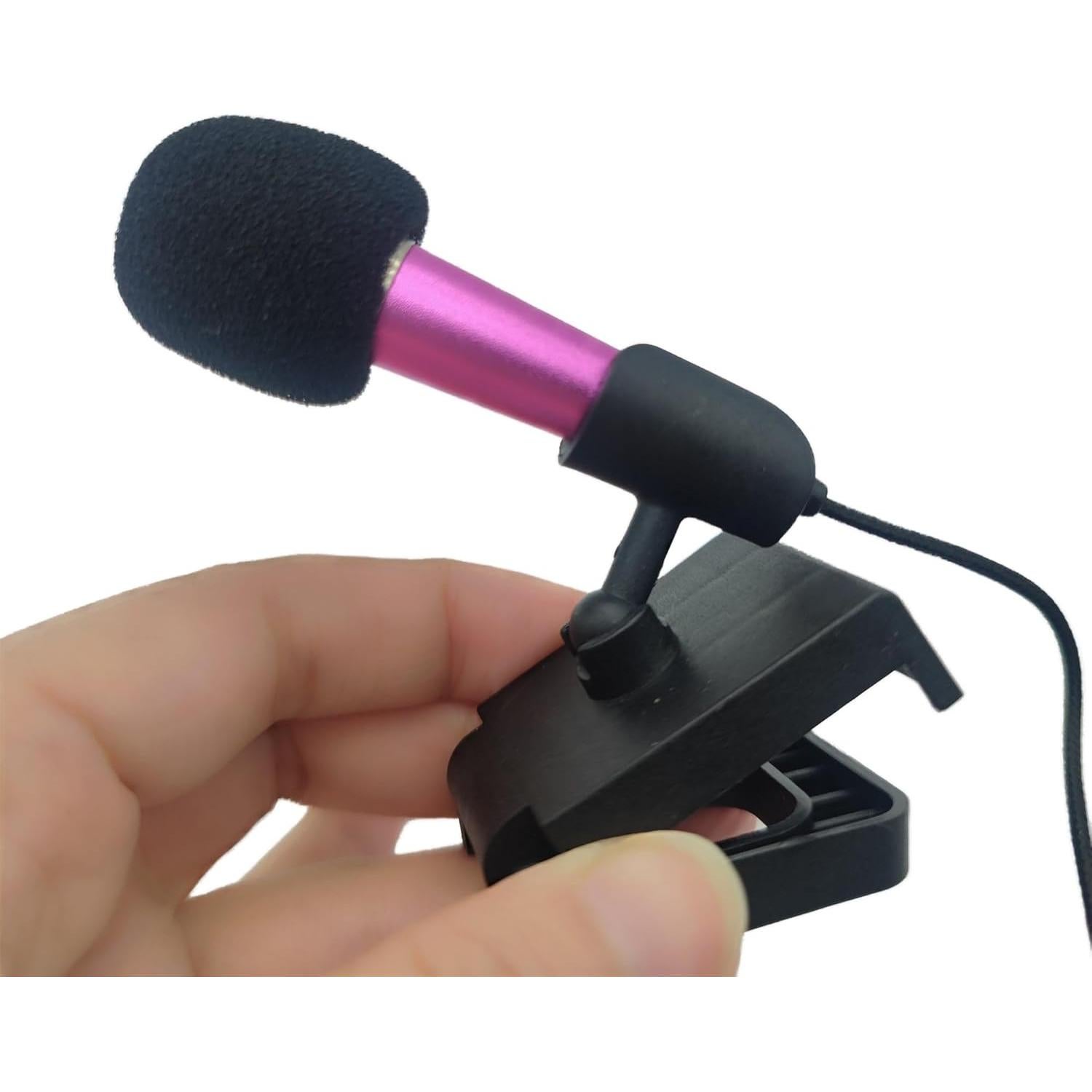 Paquete de 2 Micrófonos Miniatura Portátiles BaiBaiLa 3.5mm