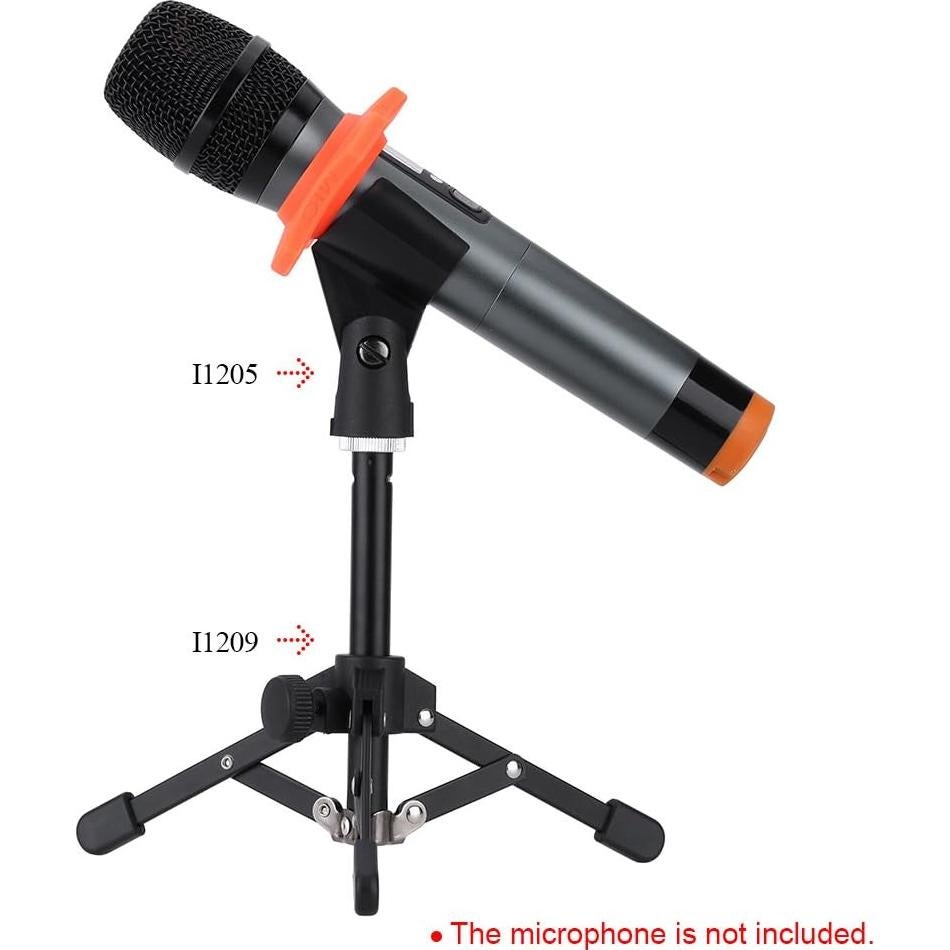 Soporte de Micrófono Plegable Summina 0.19kg Metal