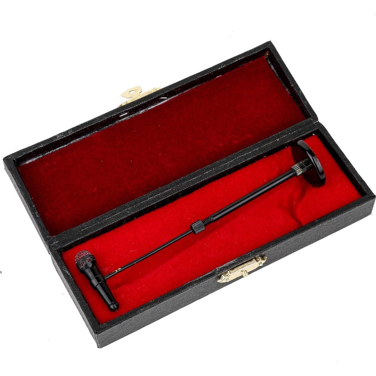 Micrófono Miniatura Ajustable Seawoo 8-13cm para Muñecas