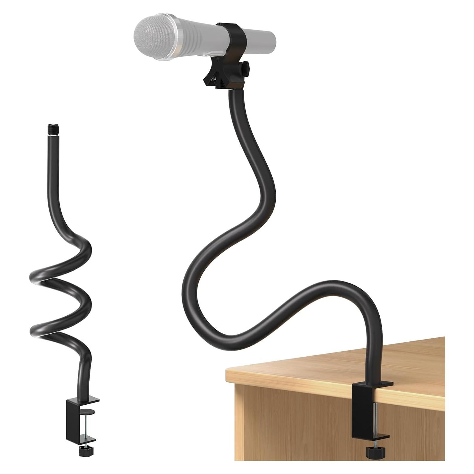 Soporte de Micrófono Universal MK0131 con Brazo Flexible 50 cm