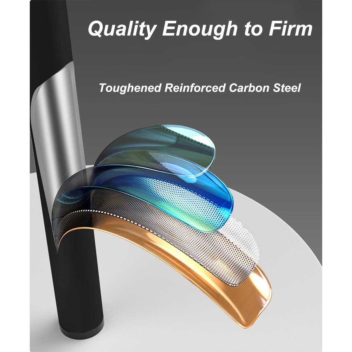 Soporte de Micrófono de Piso Ajustable HC-101-02 Negro