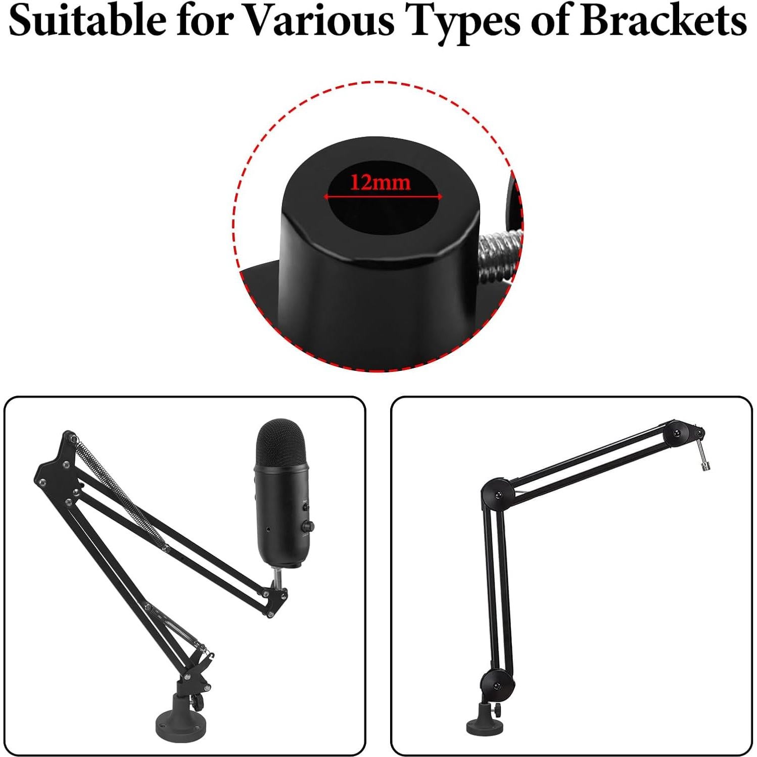 Soporte de Montaje en Mesa para Micrófono Geekria ZJL4-02