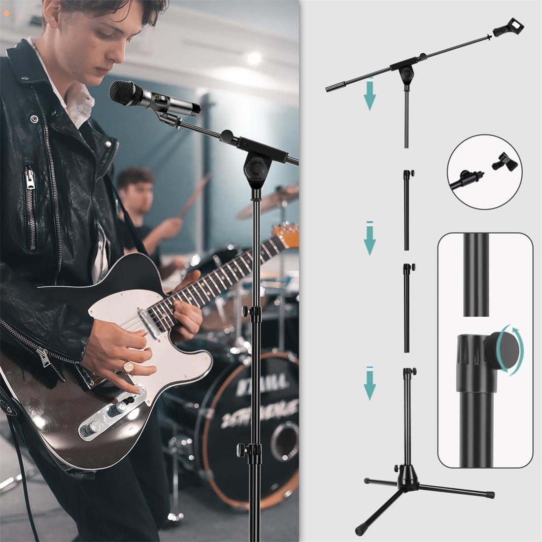 Soporte de Micrófono Plegable Halostand HLS02 - Alta Resistencia