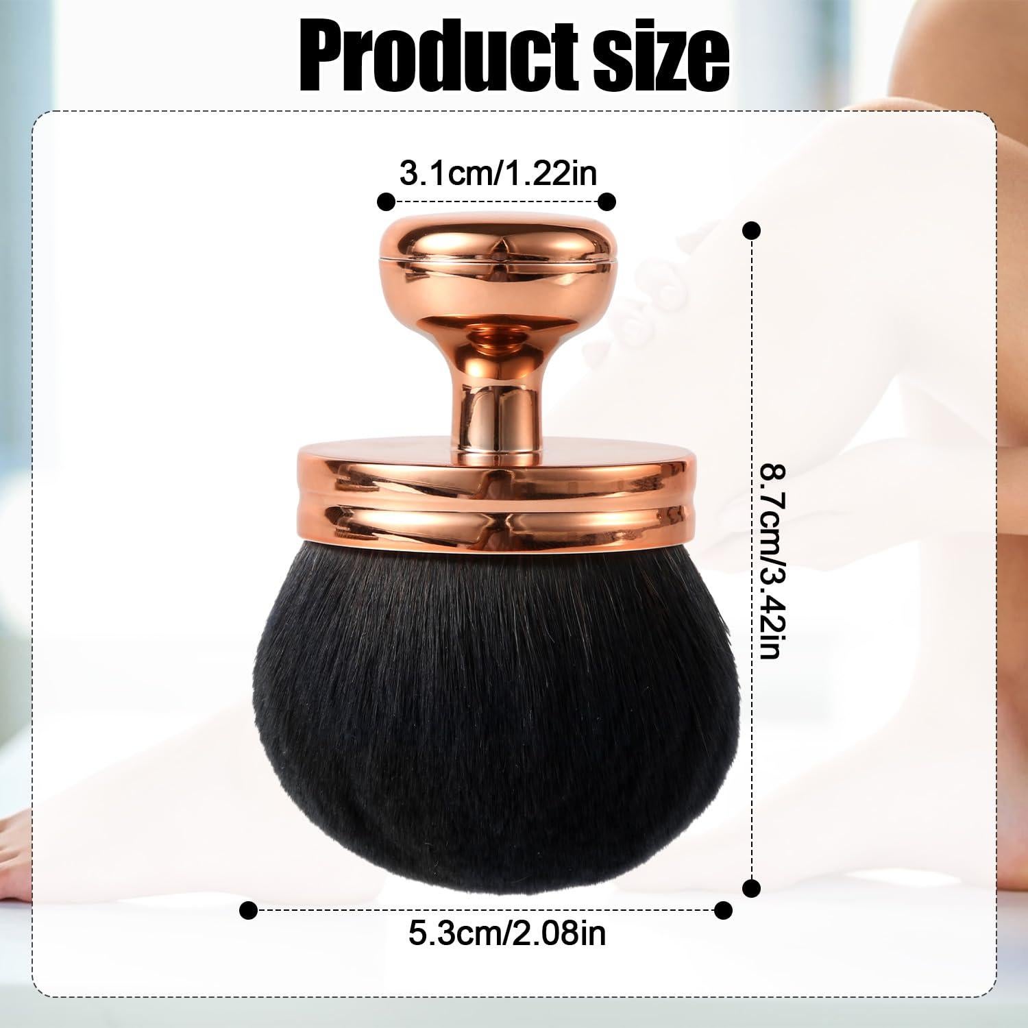 Brocha de Maquillaje Corporal XIHIRCD Extra Grande con Bolsa