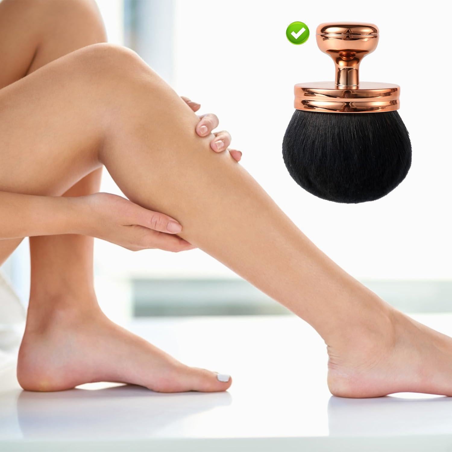 Brocha de Maquillaje Corporal XIHIRCD Extra Grande con Bolsa