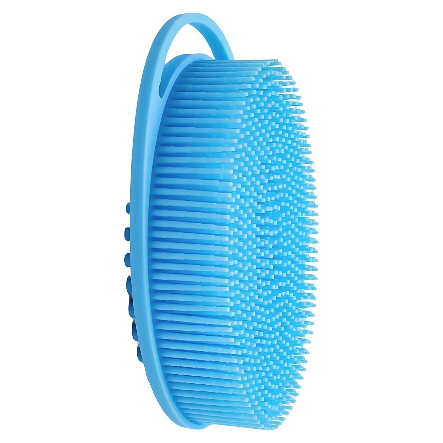 Esponja Corporal Exfoliante de Silicona XWRui Doble Cara 17.78cm