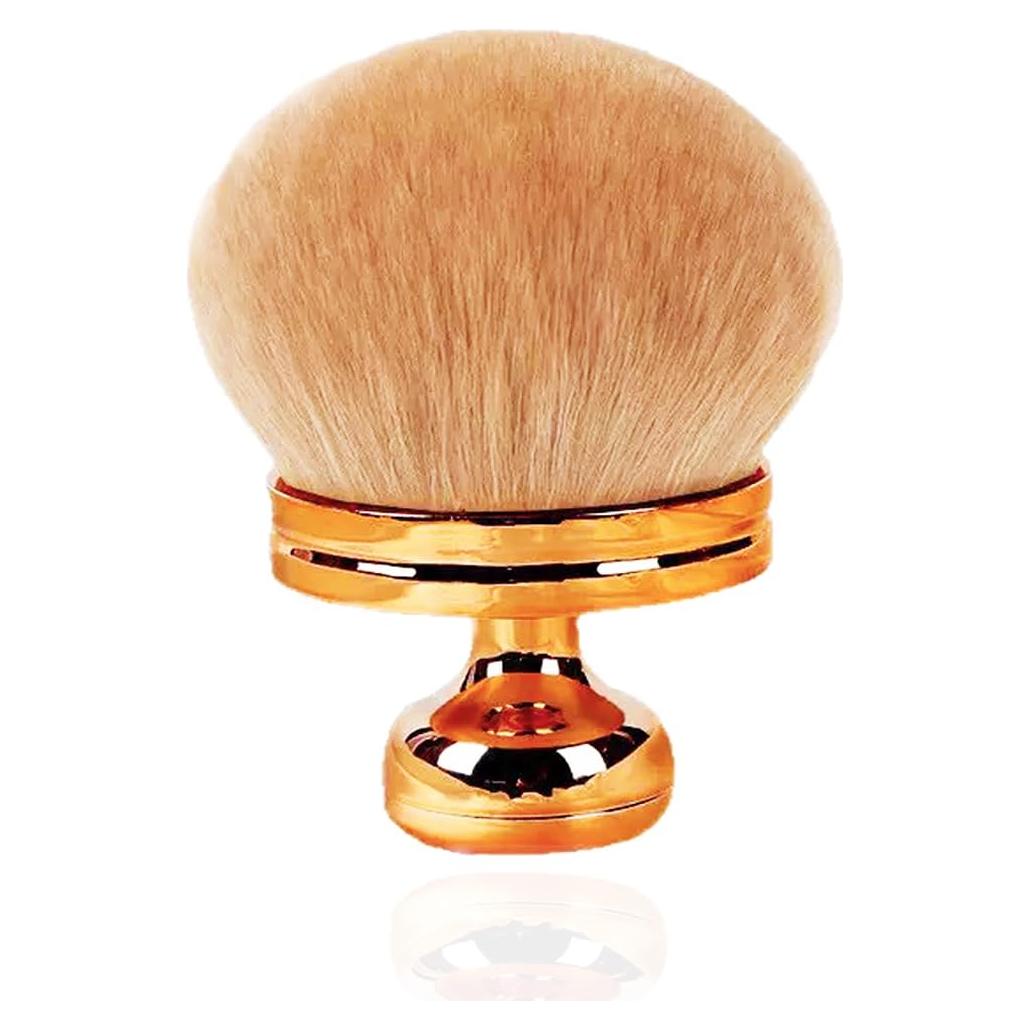 Brocha de Maquillaje Corporal Extra Grande AM RIGHT THIRTY 8.13 cm Oro Rosa