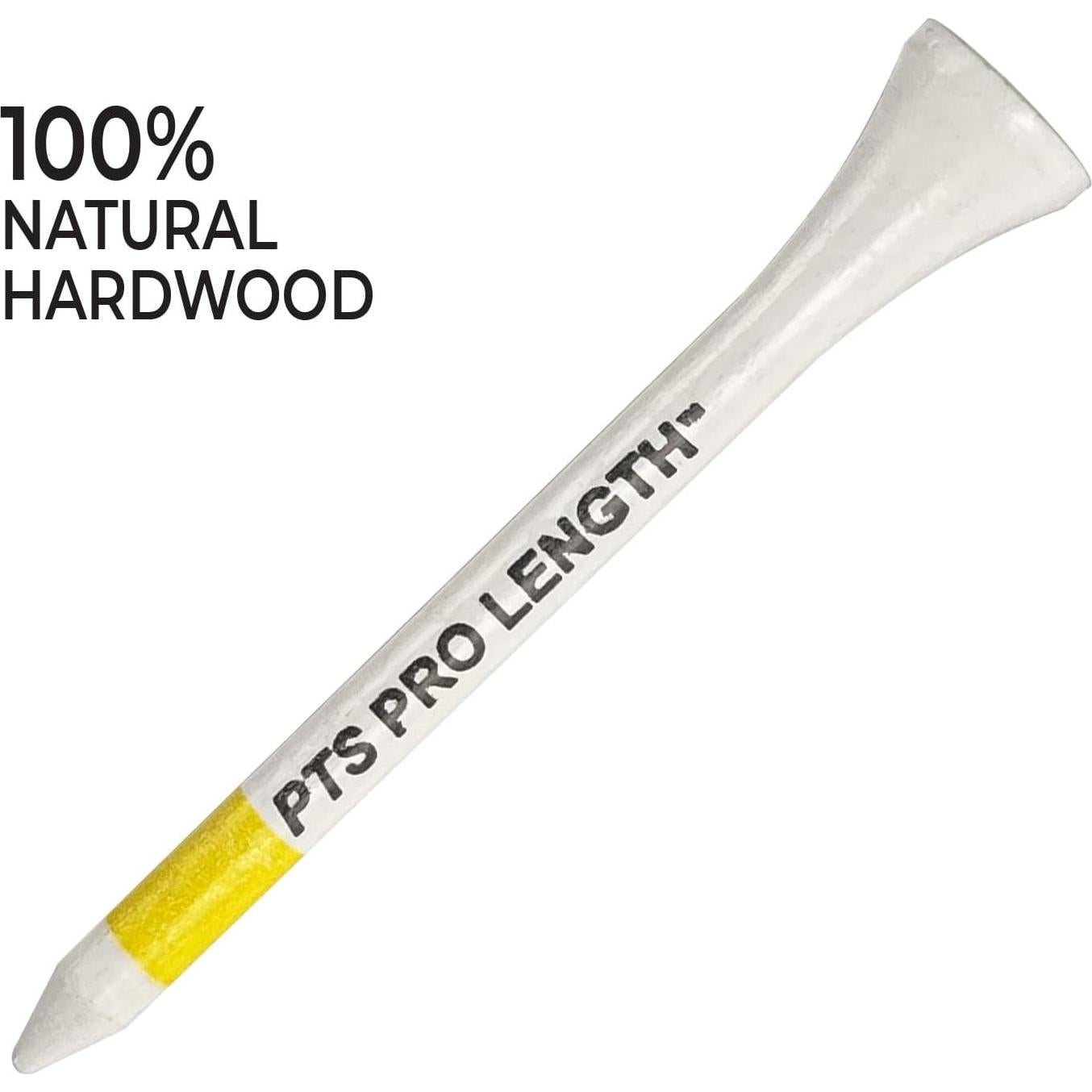 Tees de Madera para Golf PrideSports PTS - 100 Unidades, 7 cm